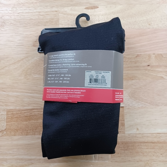 Shaping Leggings Level 3 Maximum Super Slimming Support 1 Pair S/M CH/M Black - Picture 2 of 7